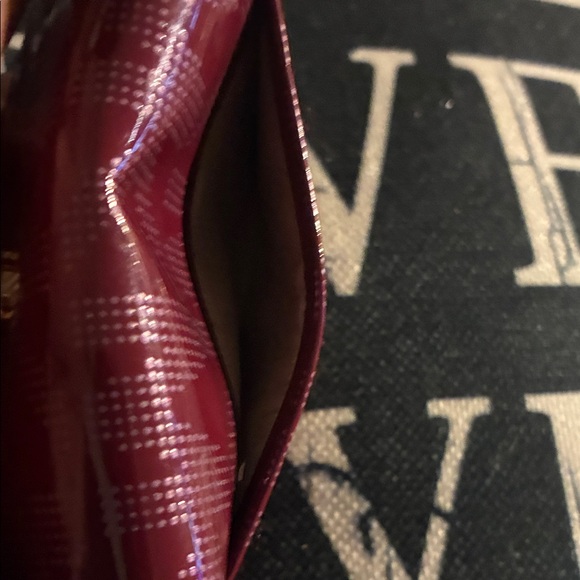 Michael Kors Burgundy Card Holder - Picture 7 of 8